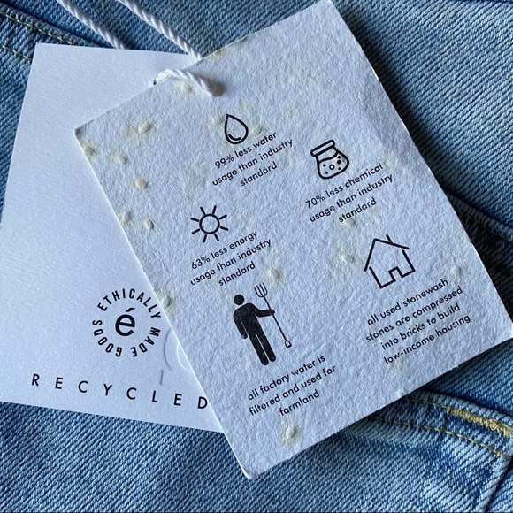 NEW Etica Alex Boy Raw Angled Hem Skinny Ankle Light Wash Jeans NWT - Picture 9 of 11